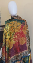 Charger l&#39;image dans la galerie, Écharpe en soie f tropicale
